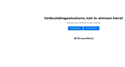 Desktop Screenshot of listbuildingsolutions.net